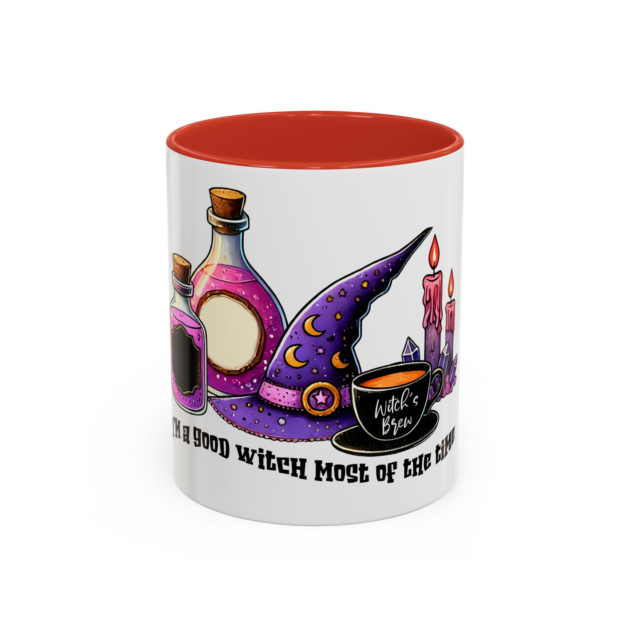 Halloween good witch Accent Coffee Mug (11, 15oz)