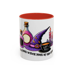 Halloween good witch Accent Coffee Mug (11, 15oz)