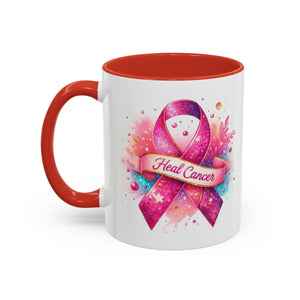 Inspirational Cancer Awareness Mug, Positive Affirmation Cup, Gift for Survivors, Supportive 11oz or 15oz Ceramic