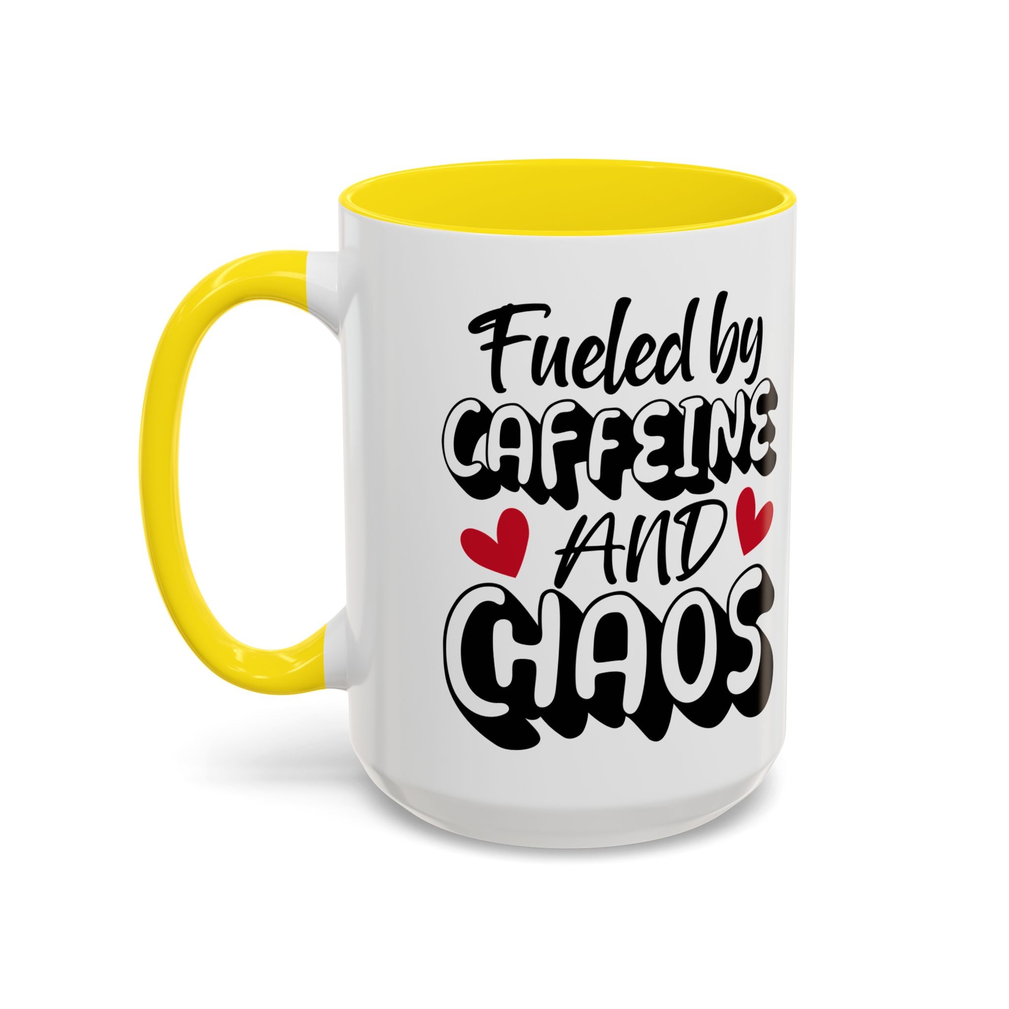 Caffeine Chaos Mug - Perfect for Coffee Lovers, Funny Gift for Friends, Home Office Essential, Birthday, Coffee Break