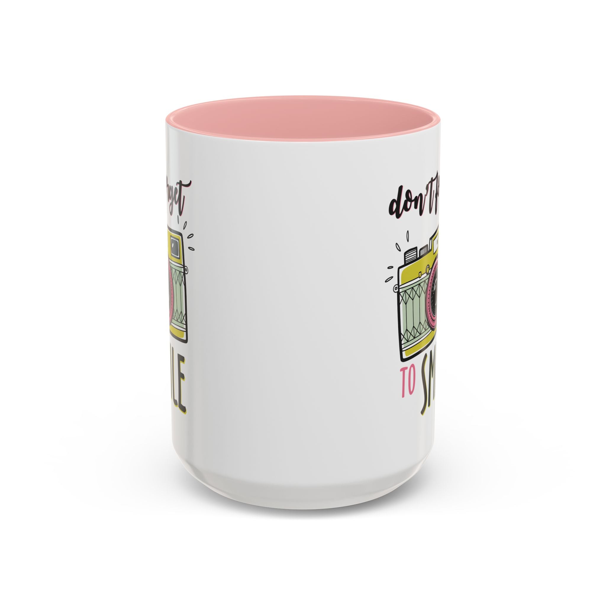 Inspirational Coffee Mug - 'Don't Forget to Smile' mental health