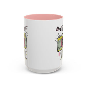 Inspirational Coffee Mug - 'Don't Forget to Smile' mental health