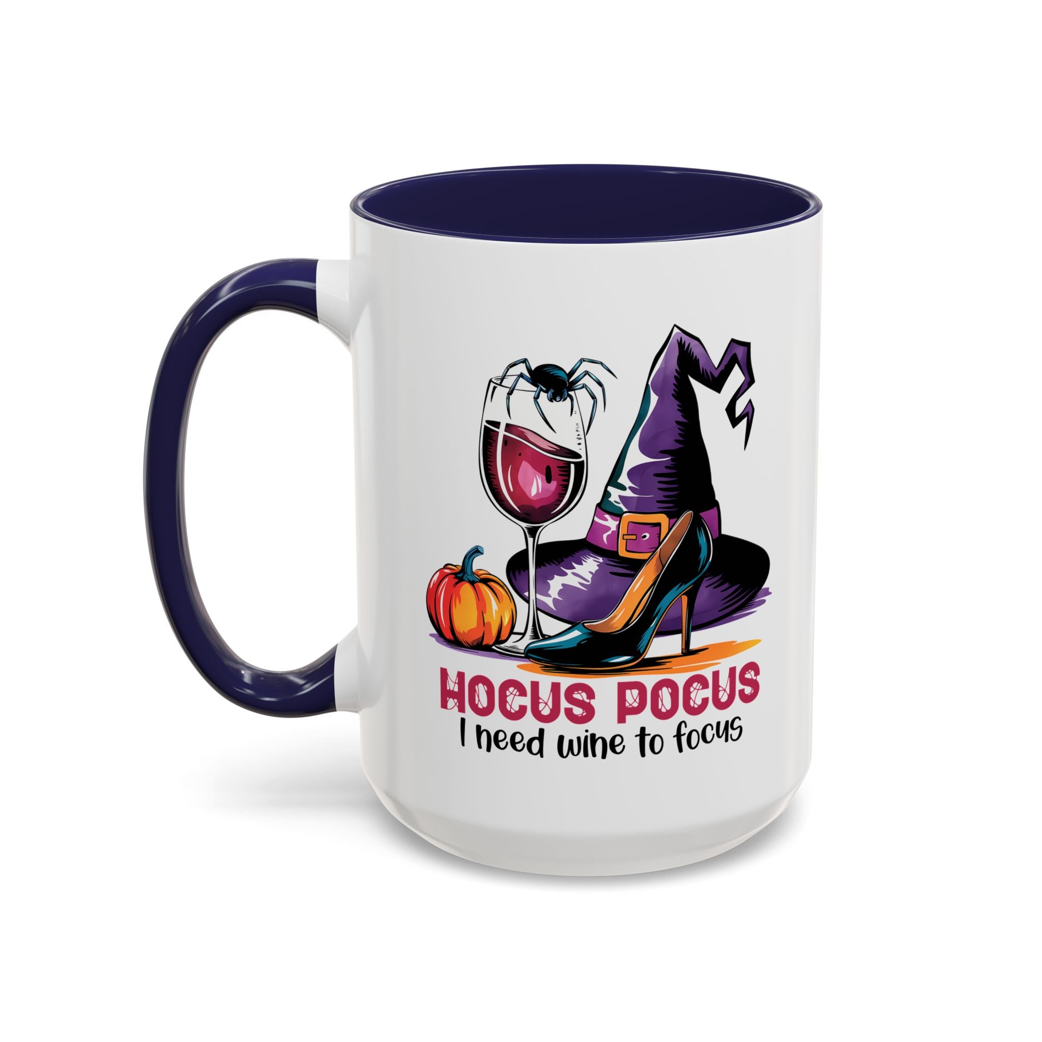 Spooky Witch Coffee Mug | Hocus Pocus Design, Unique Halloween Gift, Magic Brew Cup, Wine Lover's Mug, Cozy Autumn Decor