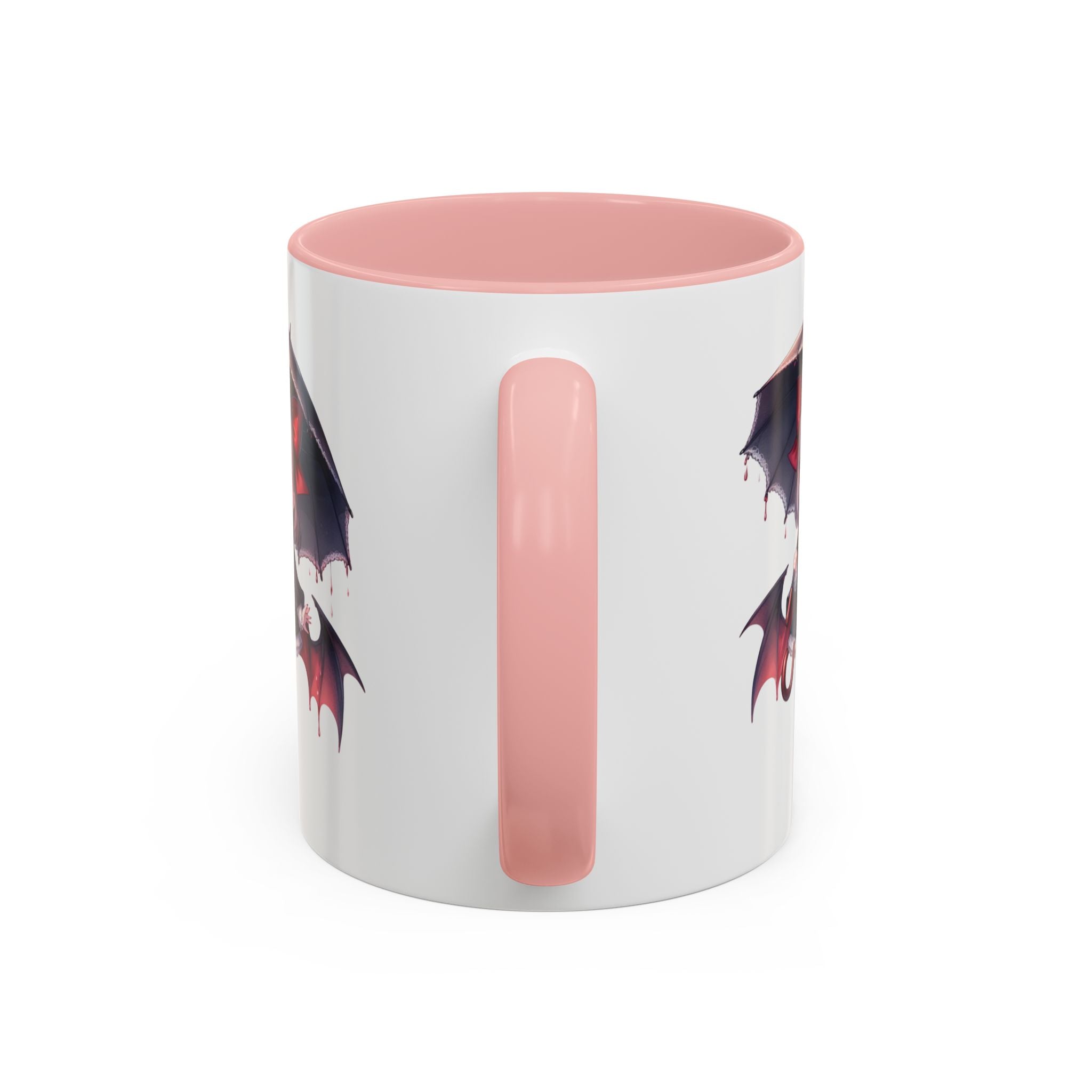 Gothic vampire girl  horror art Accent Coffee Mug (11, 15oz)