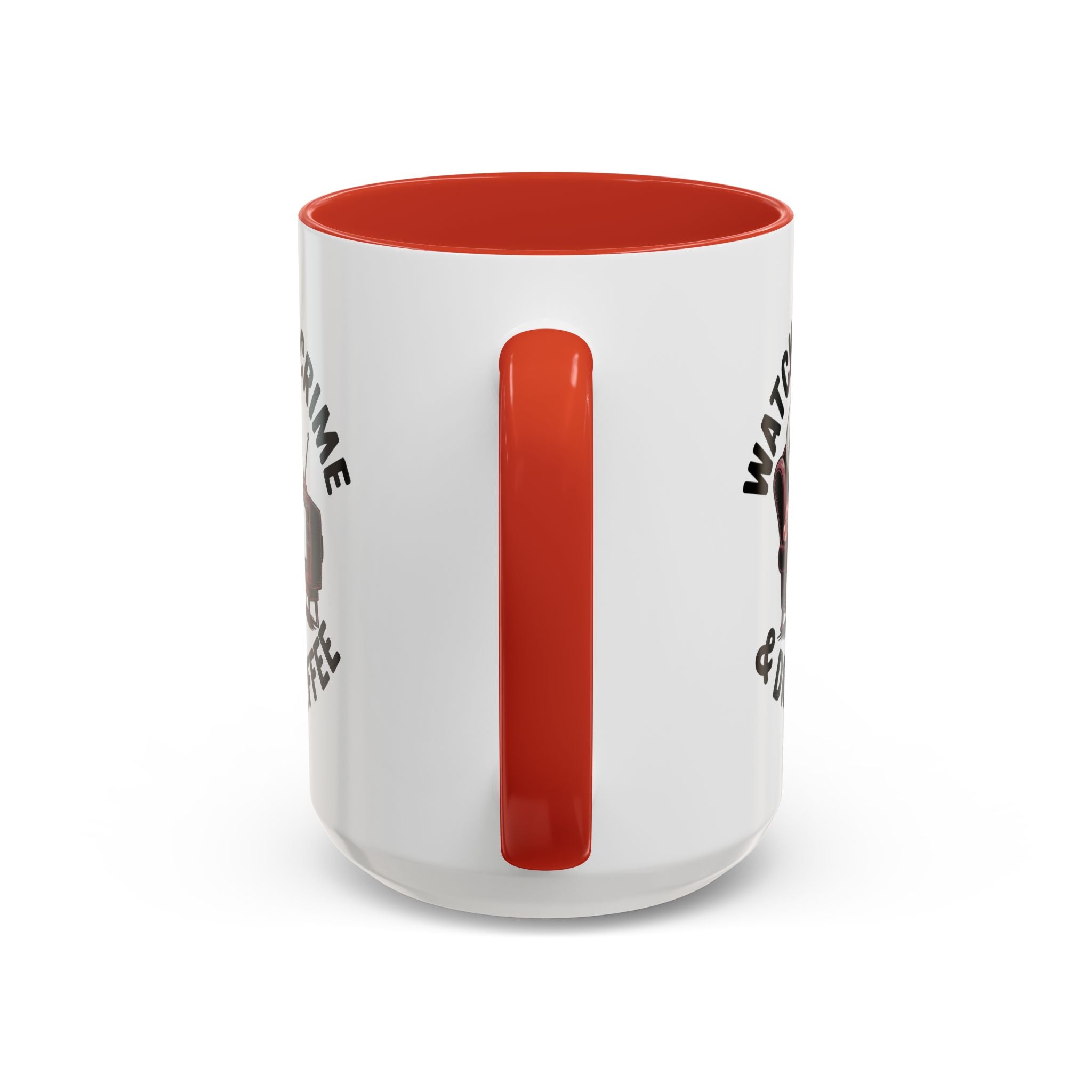 watch True Crime drink coffee  Coffee Mug hobby fun
