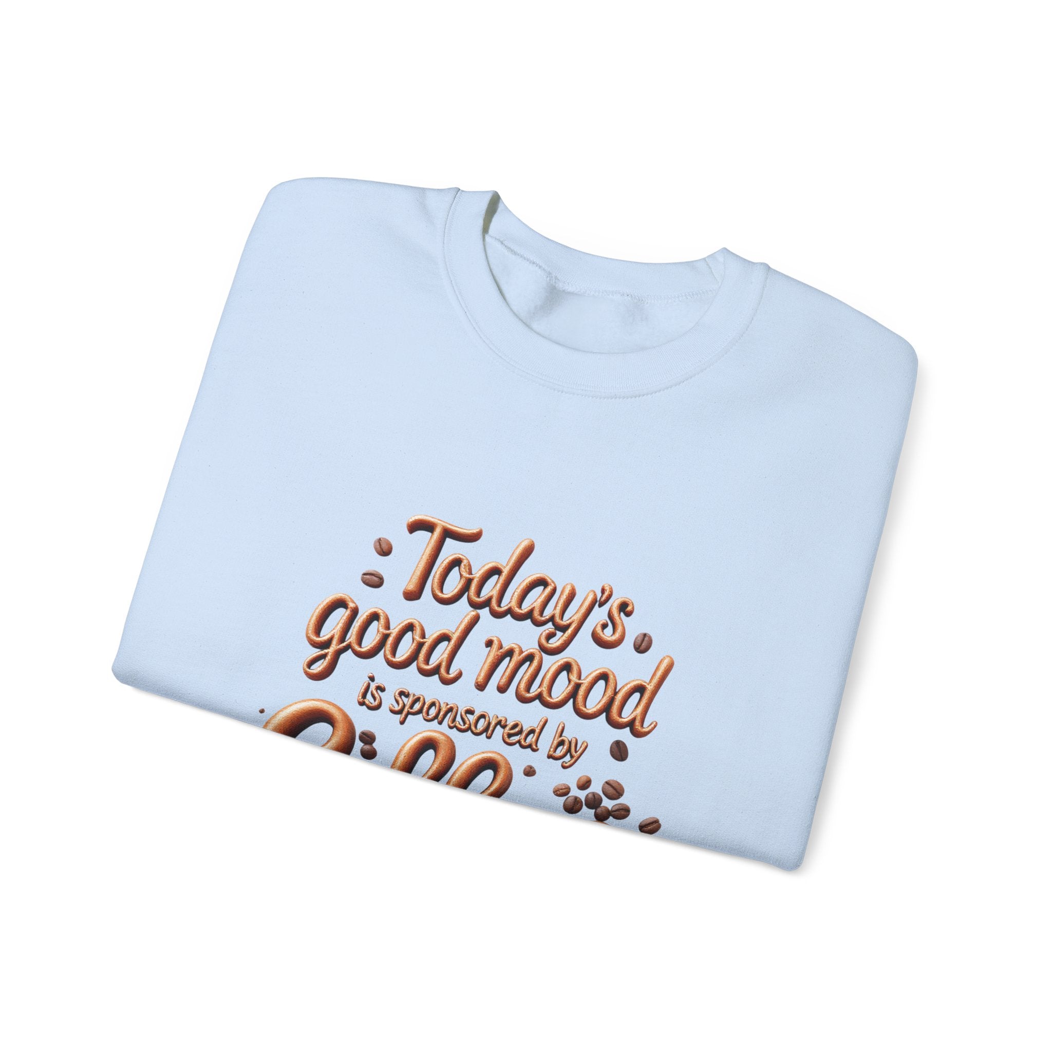 Coffee Mood Crewneck Sweatshirt - Cozy Gift for Coffee Lovers, Perfect for Birthdays, Holidays, Casual Days, Comfortable Wear