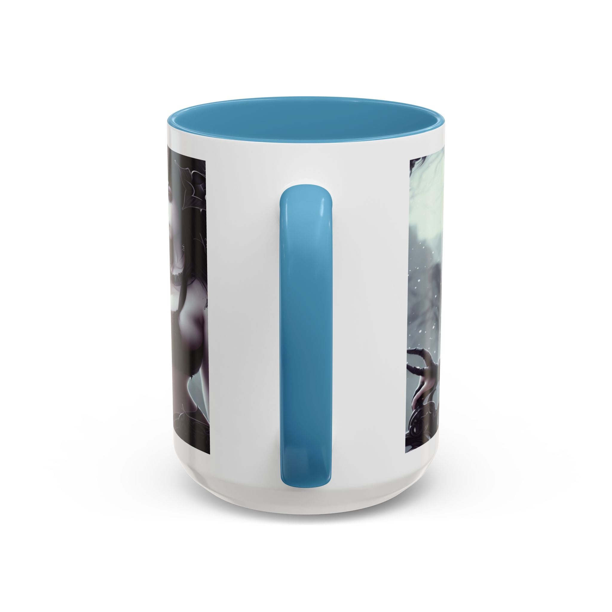 sexy busty woman Gothic Fantasy Coffee Mug – 11oz & 15oz Sculpted Design horror art