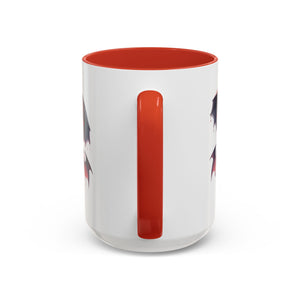 Gothic vampire girl  horror art Accent Coffee Mug (11, 15oz)