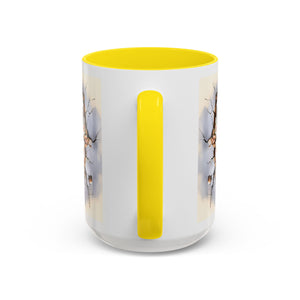 Cute French Bulldog Accent Coffee Mug, Pet Lover Gift, Dog Lover Mug, Home Office Coffee Cup, Unique Animal Print Mug