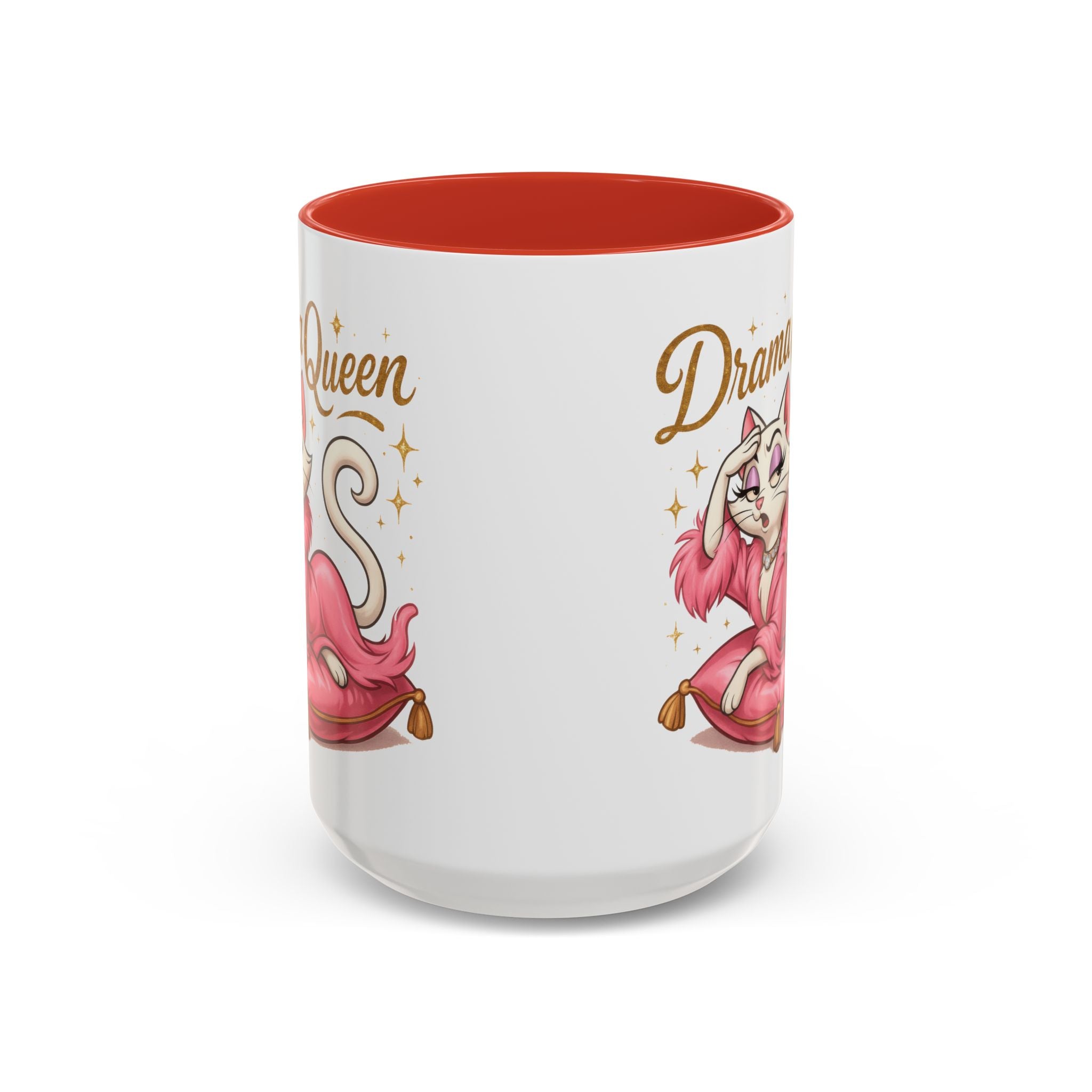 Drama Queen Coffee Mug - Fun Gift for Cat Lovers, Unique Mug for Tea or Coffee, Perfect for Birthdays, Mother's Day & Housewarming