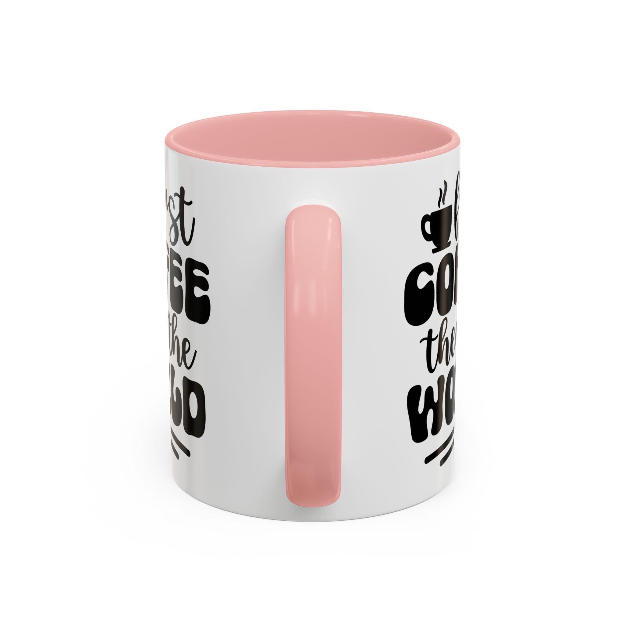 First Coffee Then the World - Stylish Accent Coffee Mug for Coffee Lovers, Gift for Friends, Kitchen Decor, Office Mug, Holiday Present