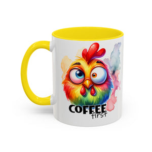 funny Chicken Coffee Mug - Whimsical Gift for Coffee Lovers,  Drinkware, Home Decor, Kitchen Essentials