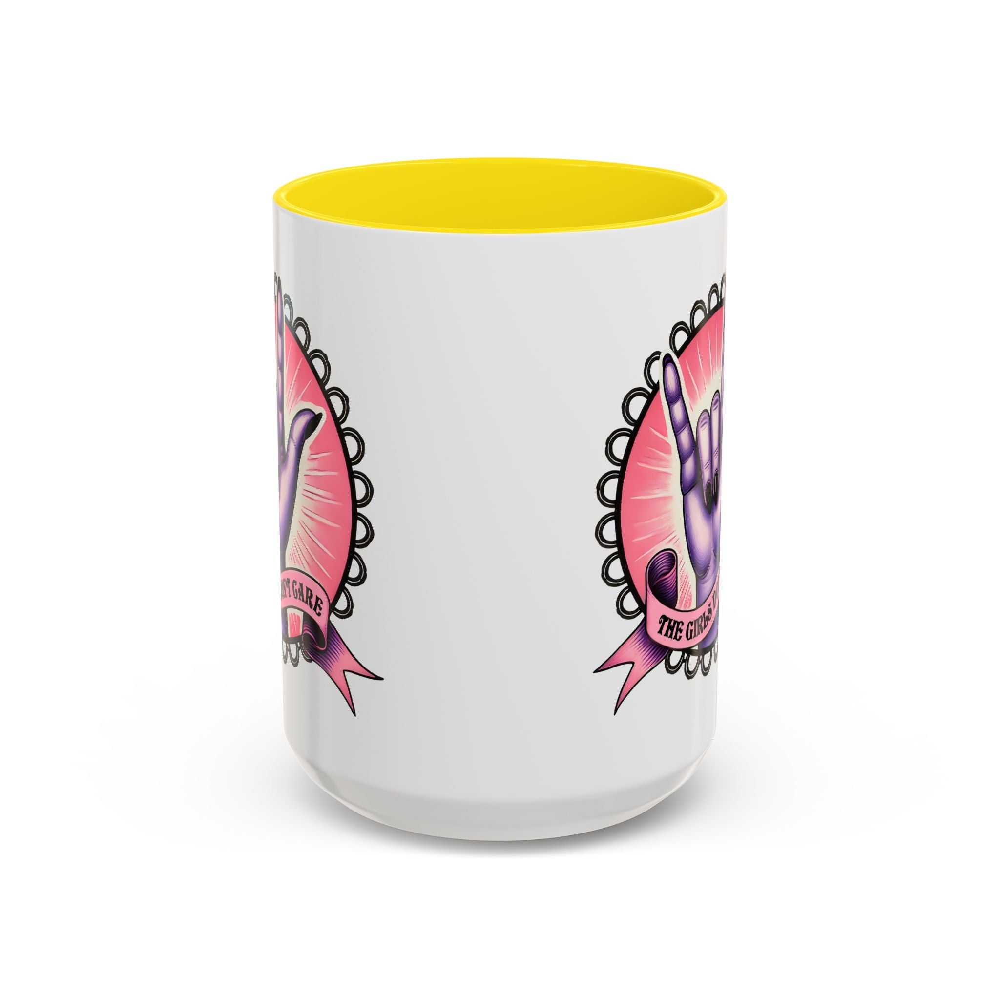 Rock 'n' Roll Accent Coffee Mug - Perfect for Music Lovers, Gift for Her, Unique Office Mug, Fun Coffee Cup, Empowering Gift Idea