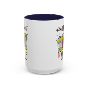 Inspirational Coffee Mug - 'Don't Forget to Smile' mental health