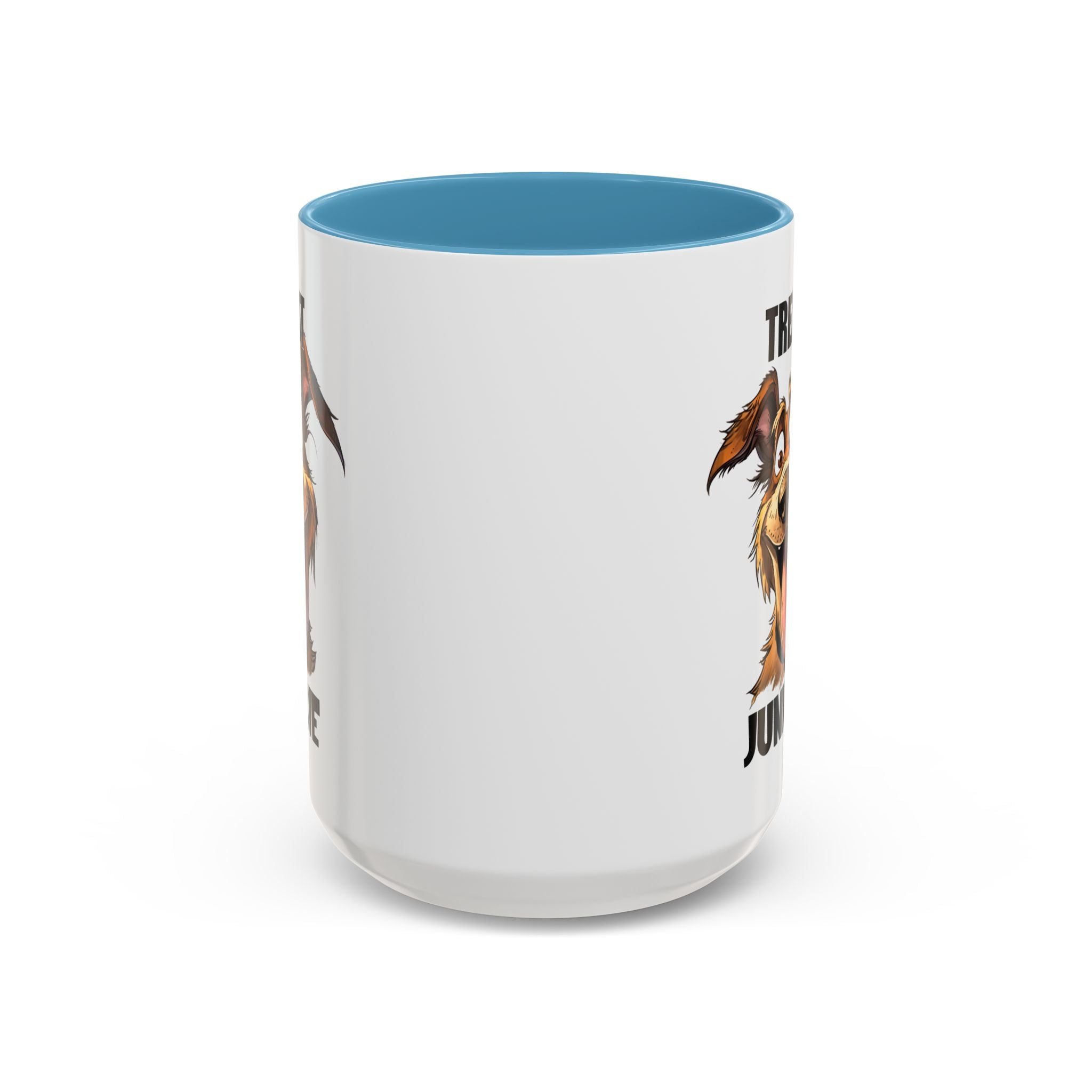 Funny Dog Lover Coffee Mug - Treat Junkie, Pet Gift, Animal Lover Cup, Dog Mom, Unique Mug for Dog Owners