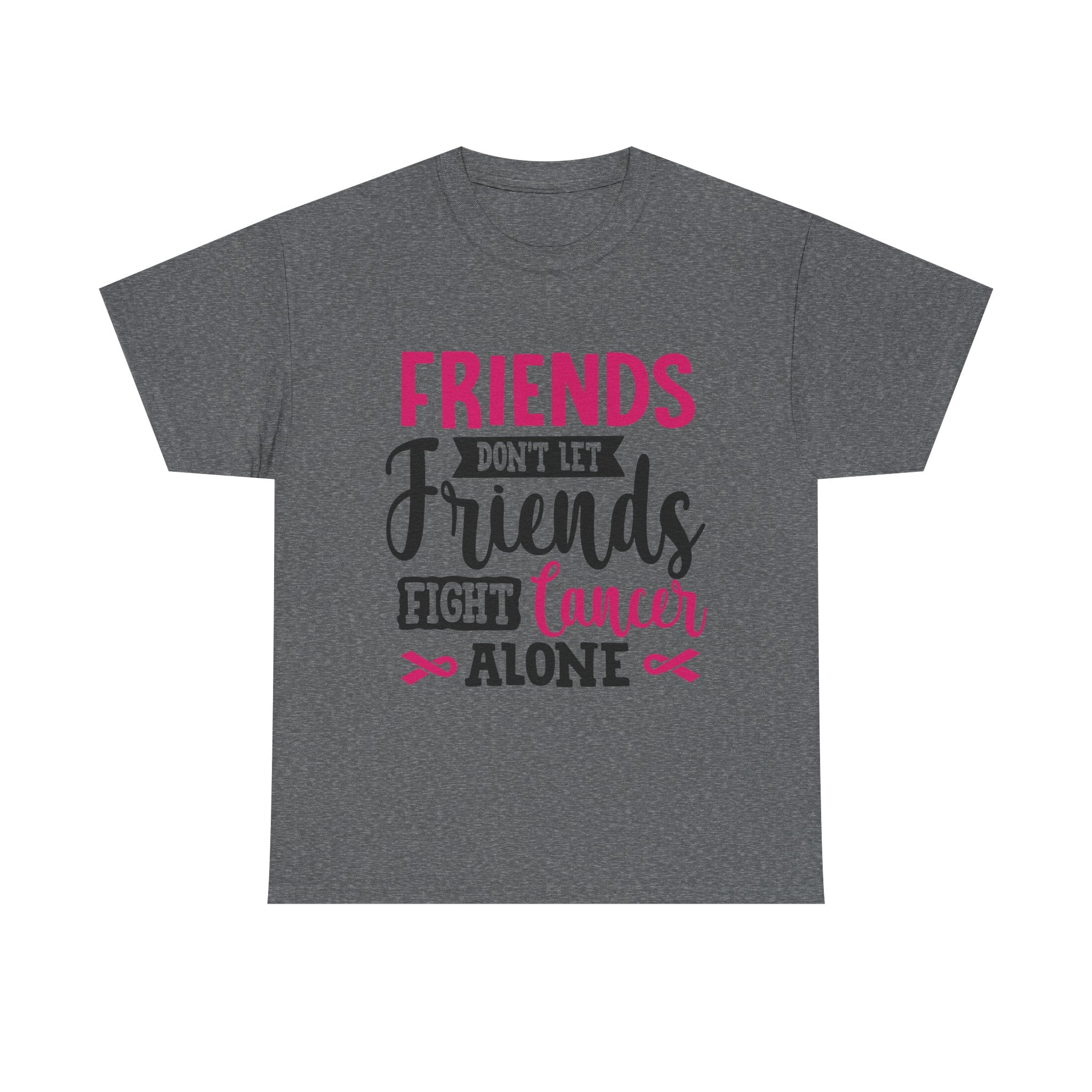 Unisex Cancer Awareness Tee, Support Friends, Fight Cancer Together, Inspirational Gift, Awareness Event Shirt