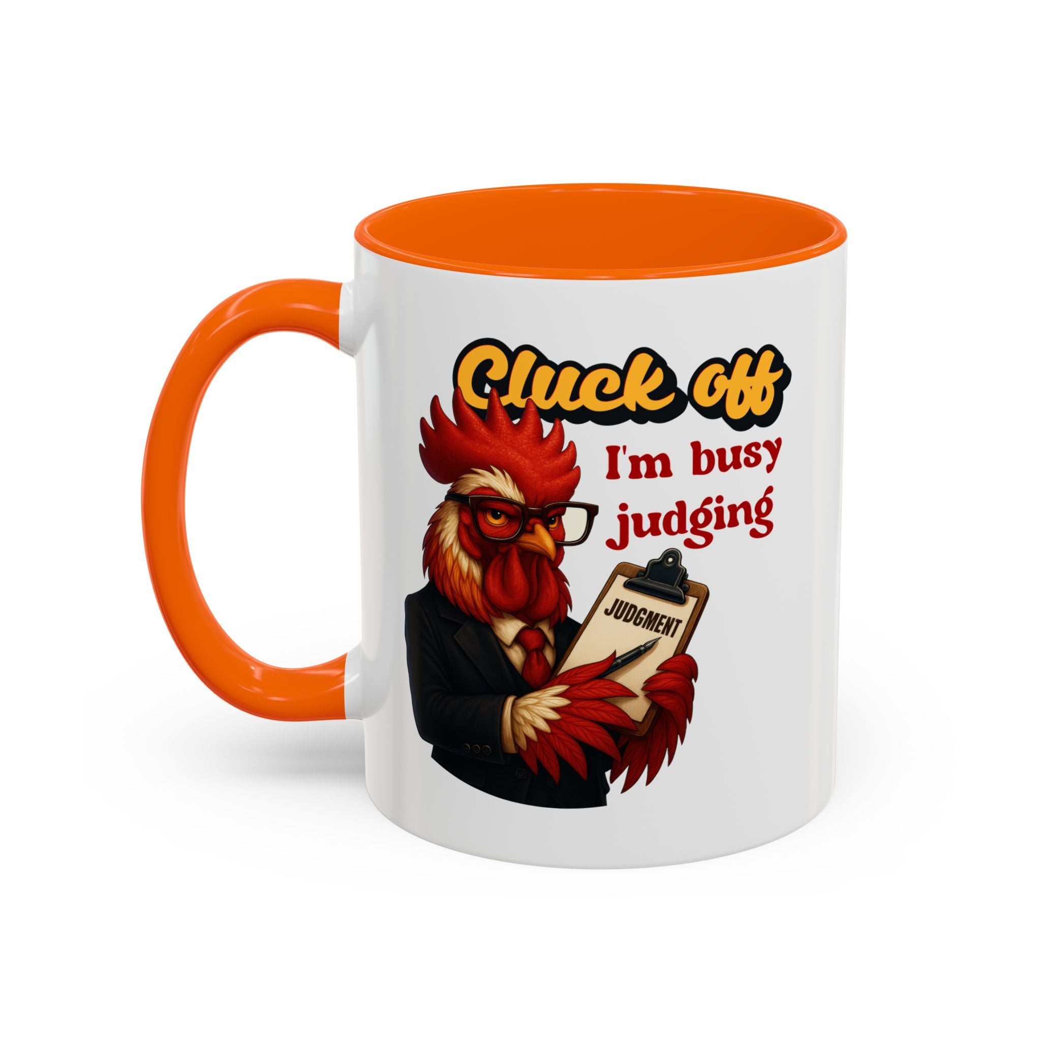 Funny Cluck Off Coffee Mug - Perfect for Chicken Lovers, Gag Gifts, Office Humor, and Birthdays