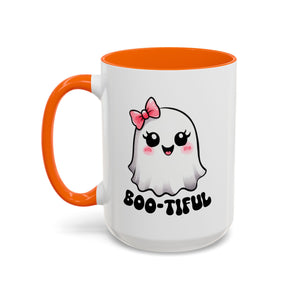 Cute Ghost Coffee Mug - Perfect for Halloween, Gift for Friends, Spooky Season, Cozy Vibes, Boo-tiful Design