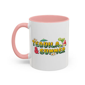 Summer Vibes Coffee Mug - Tequila & Summer Design