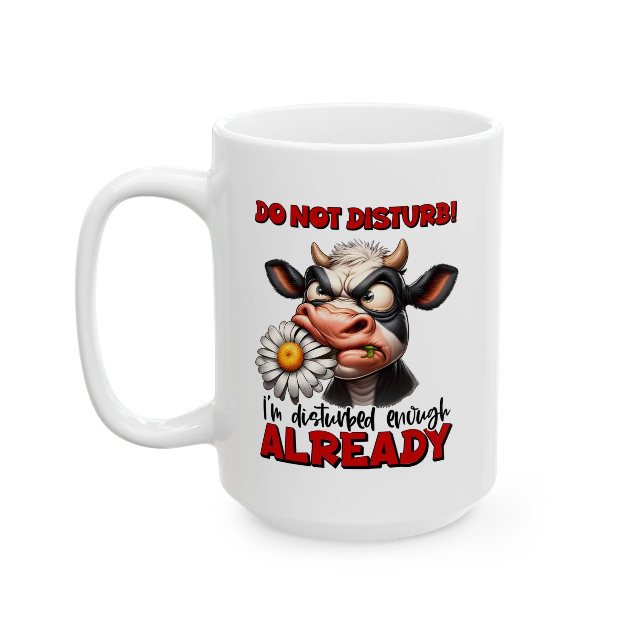 I'm a Mooooody Lady cow coffee Mug, Cute Cow Mug, Funny Coffee Cup, Gift for Cow Lovers, Birthday Gift, Kitchen Decor