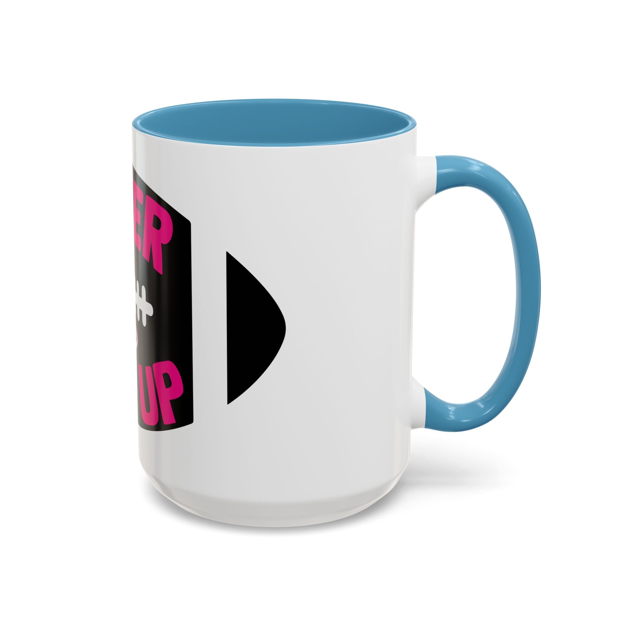 Inspirational Breast Cancer Awareness Coffee Mug - Never Give Up, Motivational Gift, Supportive Keepsake, Home or Office Decor