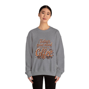 Coffee Mood Crewneck Sweatshirt - Cozy Gift for Coffee Lovers, Perfect for Birthdays, Holidays, Casual Days, Comfortable Wear
