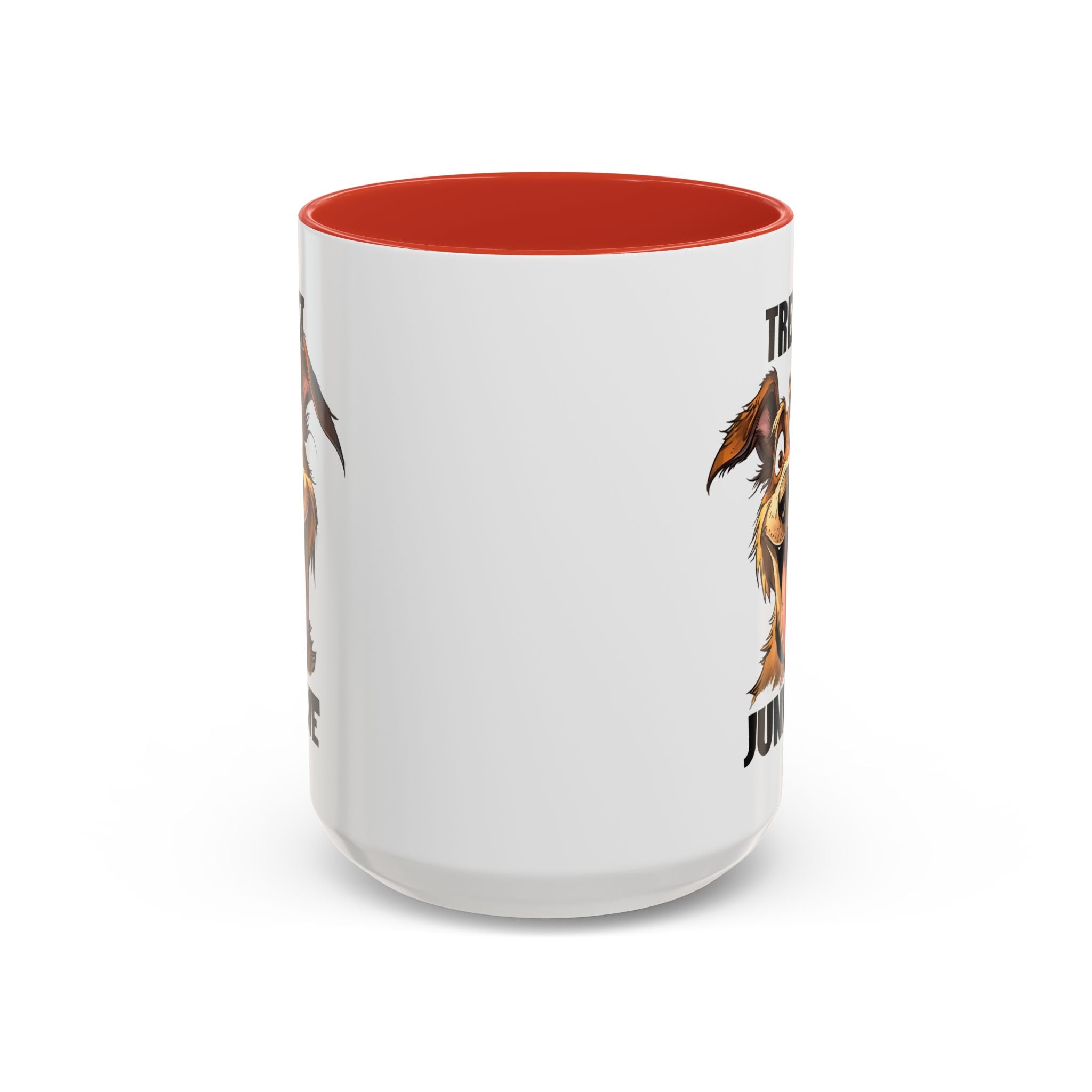 Funny Dog Lover Coffee Mug - Treat Junkie, Pet Gift, Animal Lover Cup, Dog Mom, Unique Mug for Dog Owners