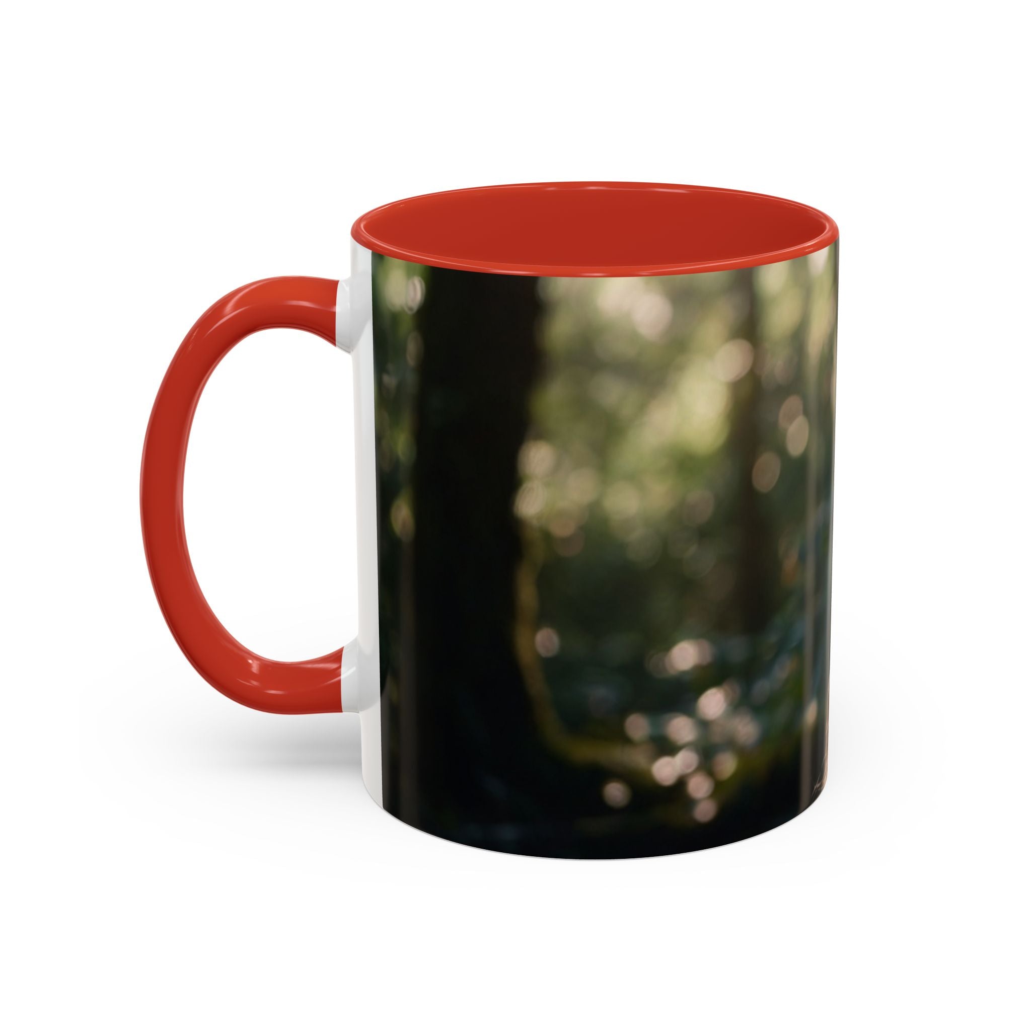 Fairy Forest Accent Coffee Mug - Enchanting Design for Nature Lovers