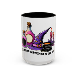 Halloween good witch Accent Coffee Mug (11, 15oz)