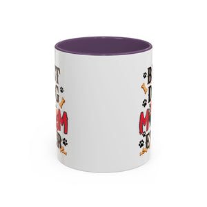 Best Dog Mom Ever Coffee Mug - Perfect Gift for Dog Lovers, Pet Moms, Animal Lovers, Dog-Themed Kitchen Decor, Best Friend Gift