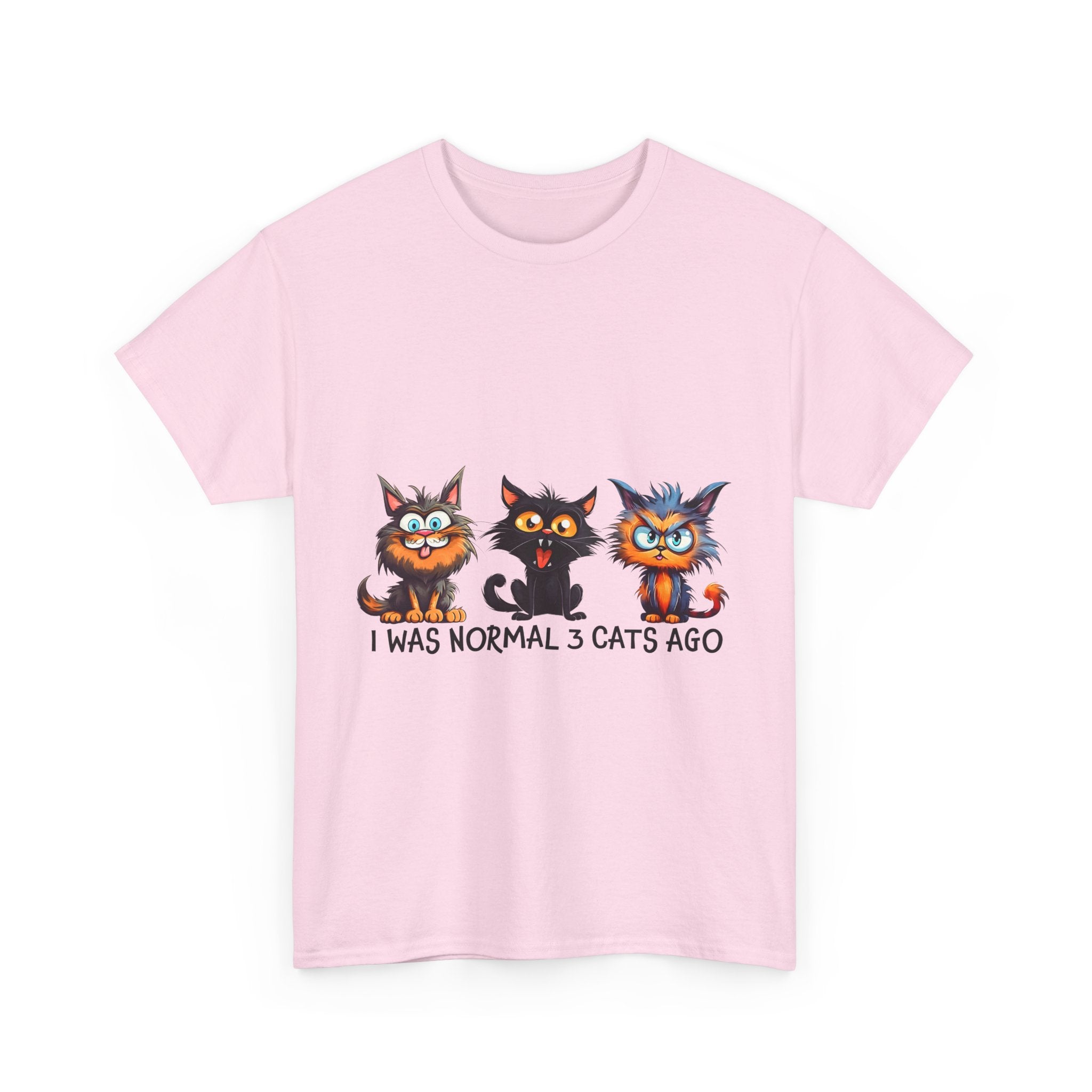 Funny Cat Lovers Tee - I Was Normal 3 Cats Ago, Unisex Shirt for Pet Owners, Cat Mom Gift, Cute Animal Tee, Cat-Themed Humor, Birthday [...]
