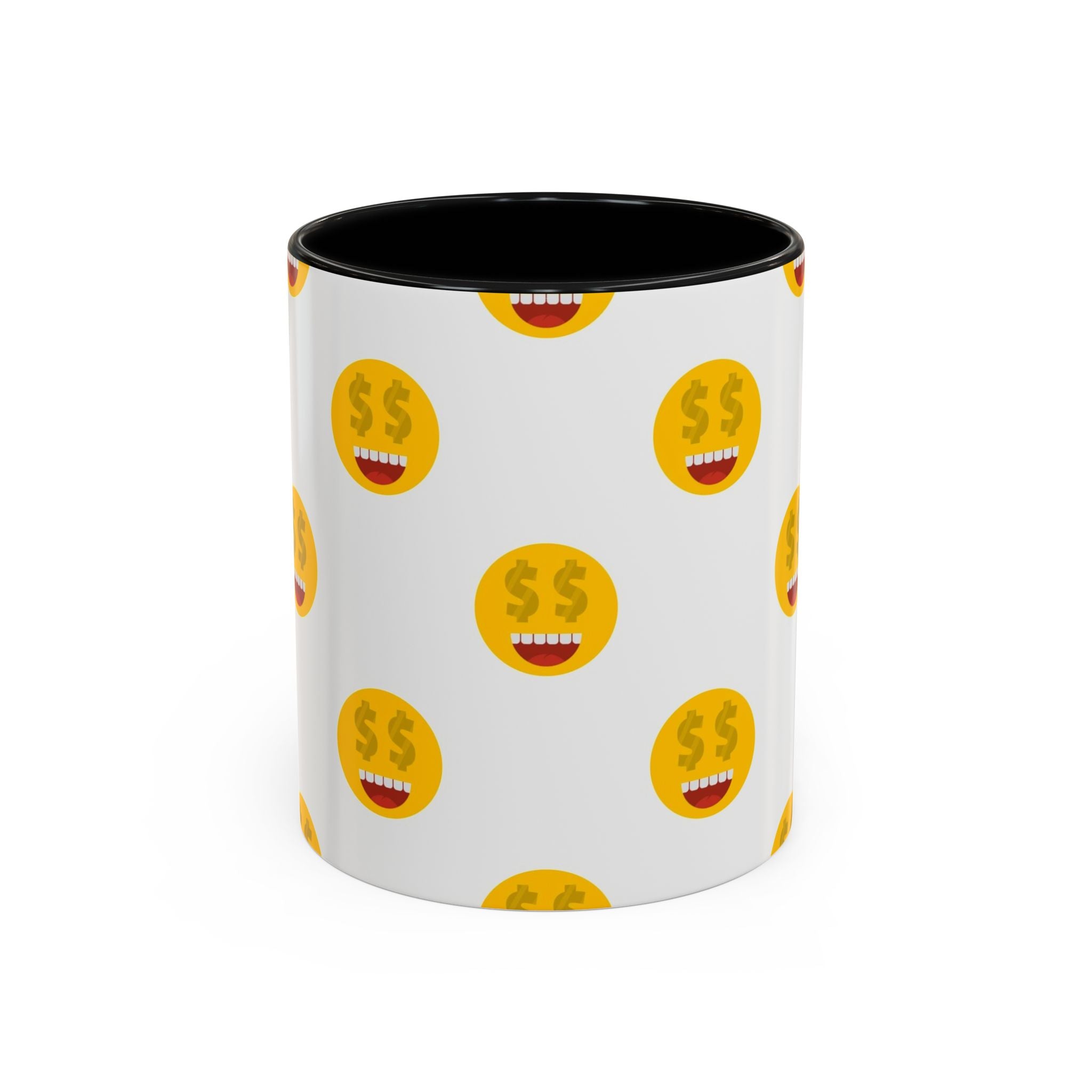Smiles and dollars Accent Coffee Mug (11, 15oz)