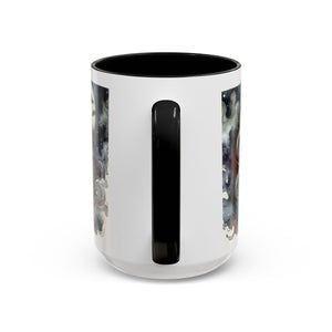 Gothic vampire Elegance Coffee Mug,  Halloween Decor, Dark Art Mug, Spooky Homeware