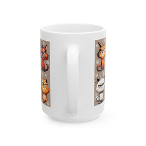 Funny Cat coffee Mug - Purrfect Gift for Cat Lovers, Coffee Mug, Tea Cup, Animal Lover Gift, attitude sarcasm