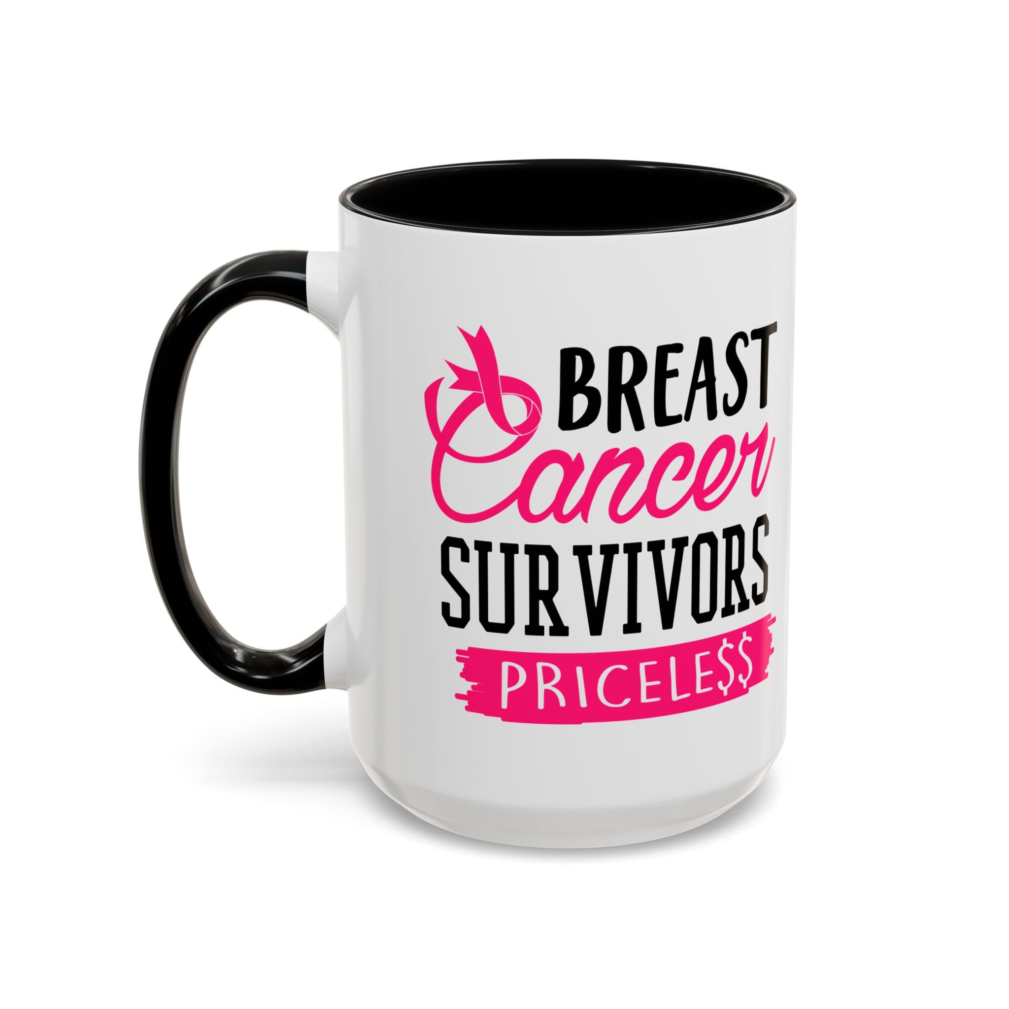 Breast Cancer Survivors Coffee Mug, Inspirational Cancer Gift, Supportive Awareness Mug, Gift for Survivors, Encouraging Morning Coffee