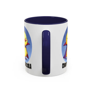 Cute Count Quackula Accent Coffee Mug - Adorable Gift for Coffee Lovers, Halloween Decor, Chick Collectors, Quirky Kitchen
