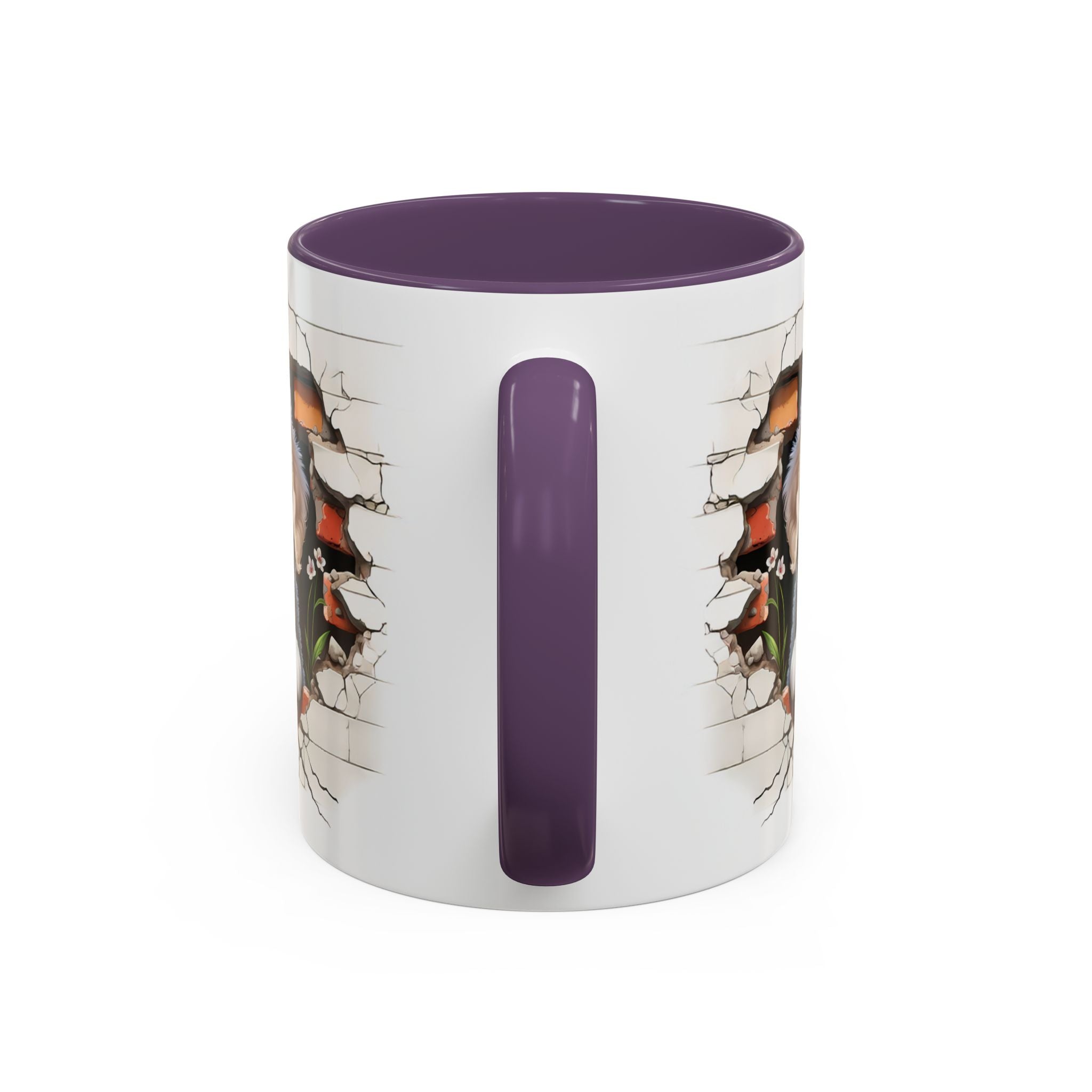 Cute Puppy Accent Coffee Mug - Adorable Dog Lover Gift, Pet-Themed Mug, Home Decor, Ideal for Gifts, Animal Enthusiast