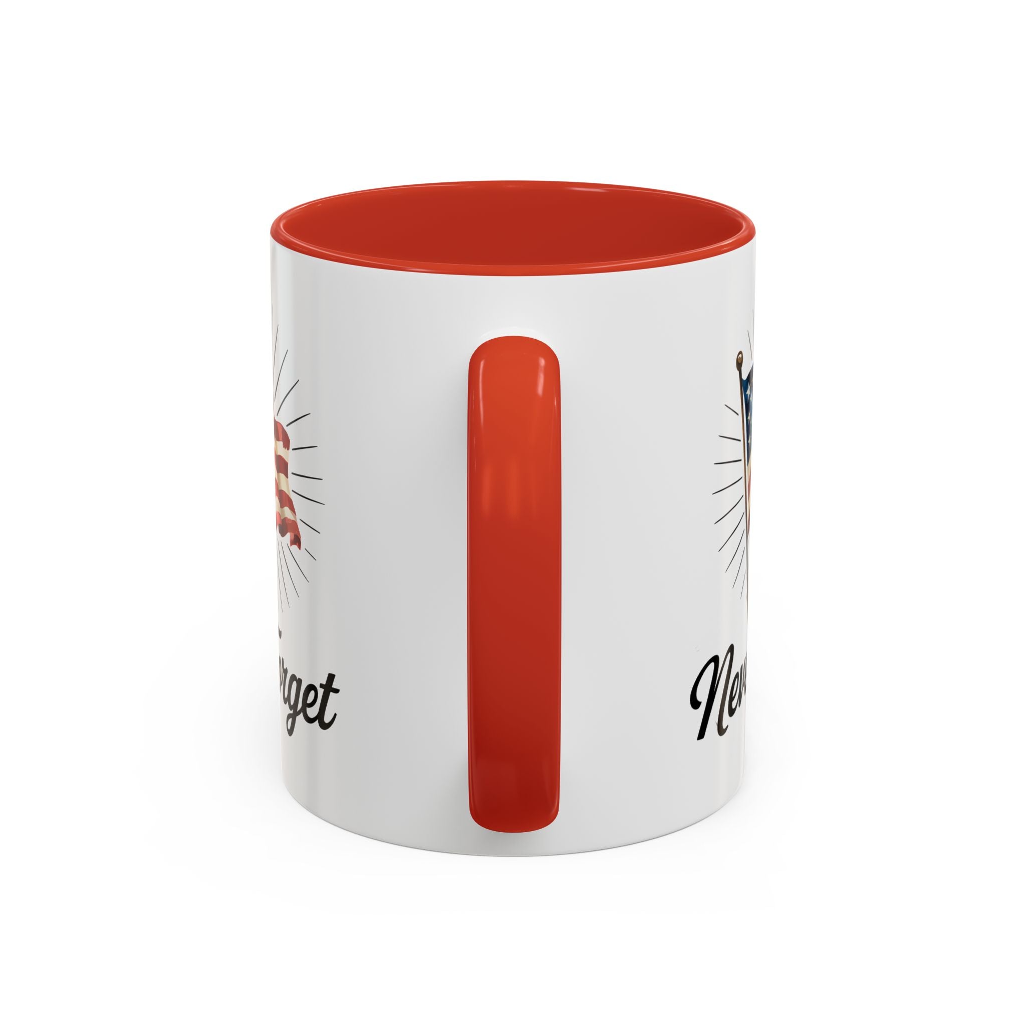 Patriotic Never Forget Coffee Mug - 11oz & 15oz USA flag
