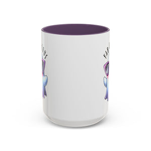 Fab-Boo-Lous Ghost Coffee Mug | Cute Halloween Mug, Fun Gift for Ghost Lovers, Spooky Seasonal Decor, Adorable Tea Cup