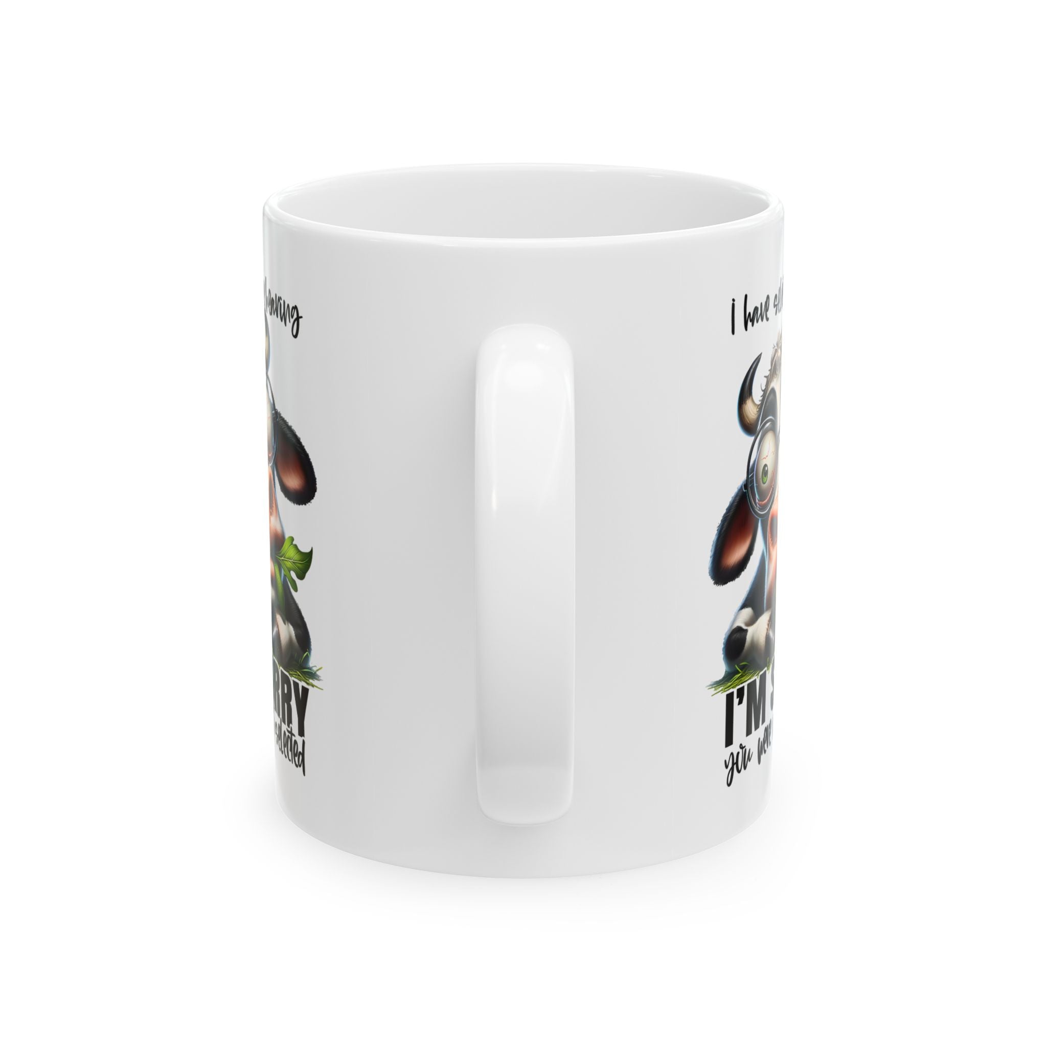 Funny  attitude Cow coffee Mug  Coffee Cup | Gift for Cow Lovers,  Cute Kitchen Mug
