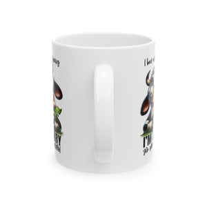 Funny  attitude Cow coffee Mug  Coffee Cup | Gift for Cow Lovers,  Cute Kitchen Mug
