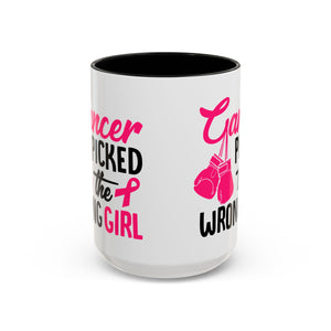 Empowering Cancer Warrior Mug, Coffee Cup for Fighters, Supportive Gift for Cancer Survivors, Inspiration for Awareness Events, [...]