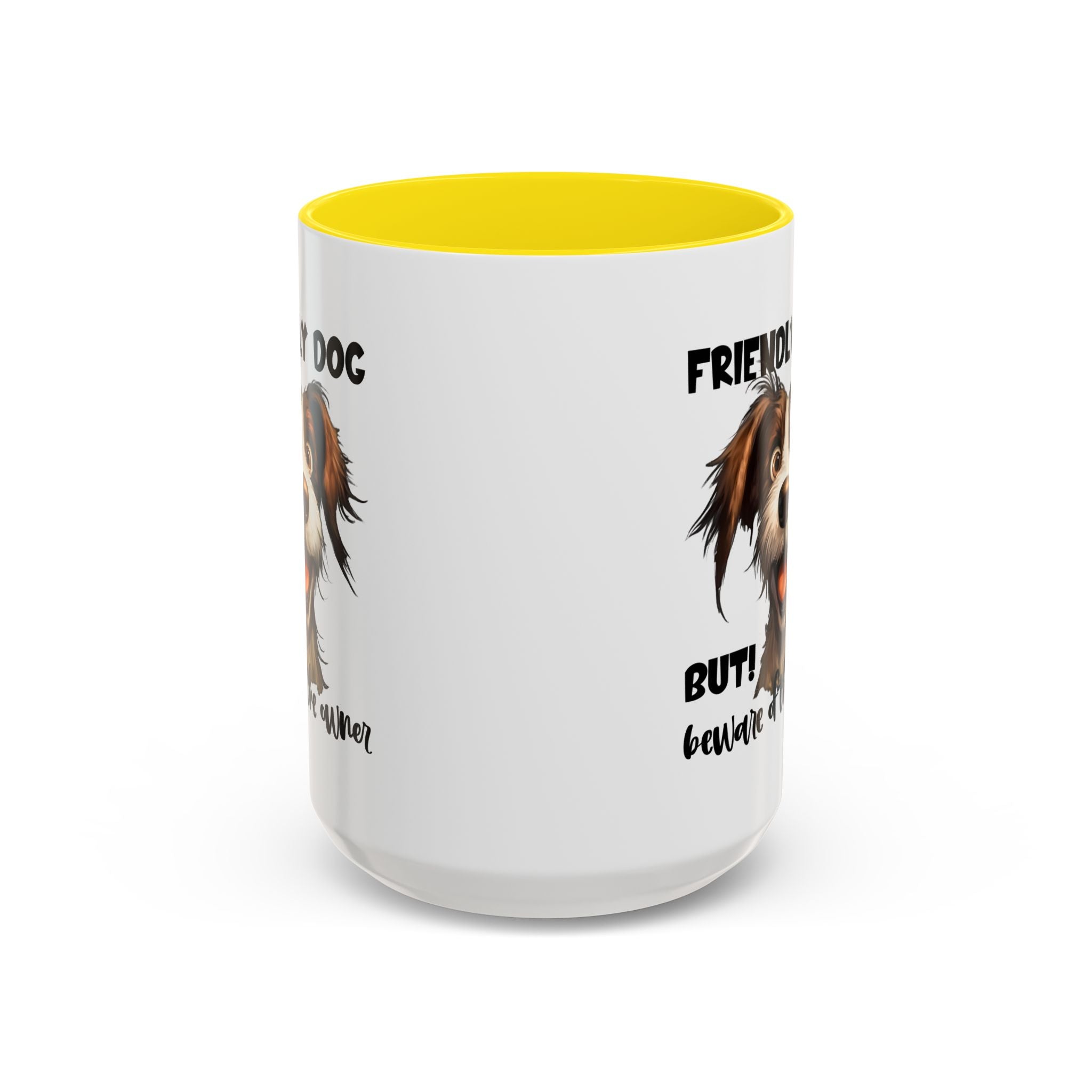 Friendly Dog Owner Mug, Dog Lover Gift, Funny Coffee Cup, Pet Owner Humor, Animal Lover Present, Holiday Gift for Dog Lovers