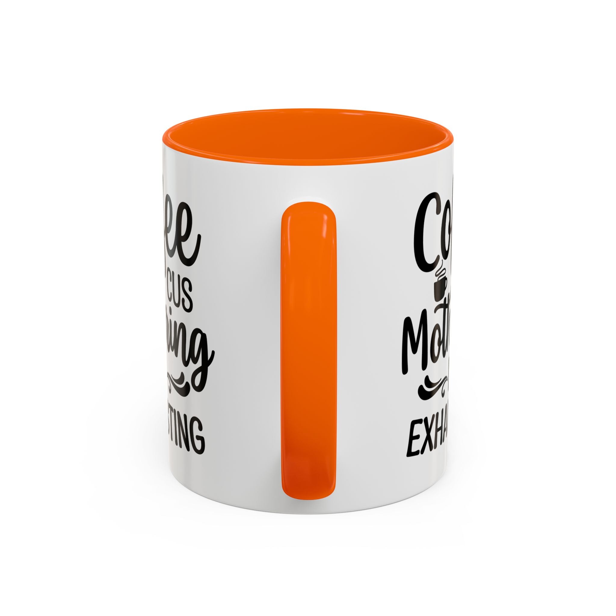Exhausting Motherhood Coffee Mug, Funny Gift for Moms, Cute Java Cup, Coffee Lover's Mug, Parent Humor, Unique Kitchen Decor