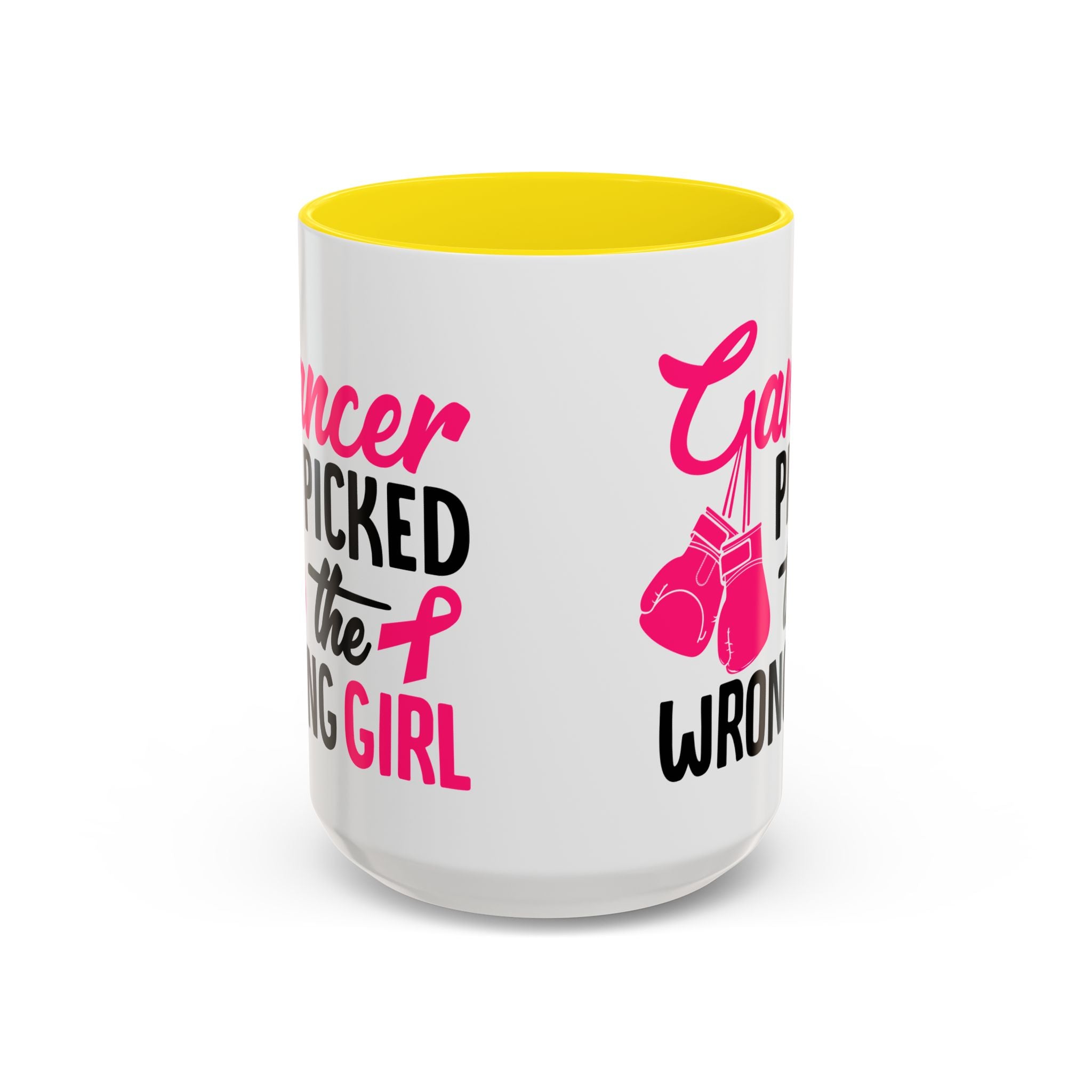 Empowering Cancer Warrior Mug, Coffee Cup for Fighters, Supportive Gift for Cancer Survivors, Inspiration for Awareness Events, [...]
