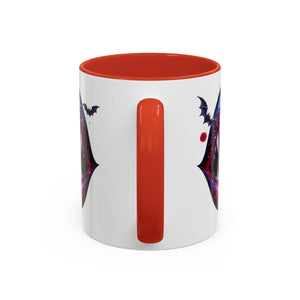 Vampire Lips Coffee Mug, Gothic Drinkware, Halloween Gift, Spooky Kitchen Decor, Vampires, Halloween Party Accessories