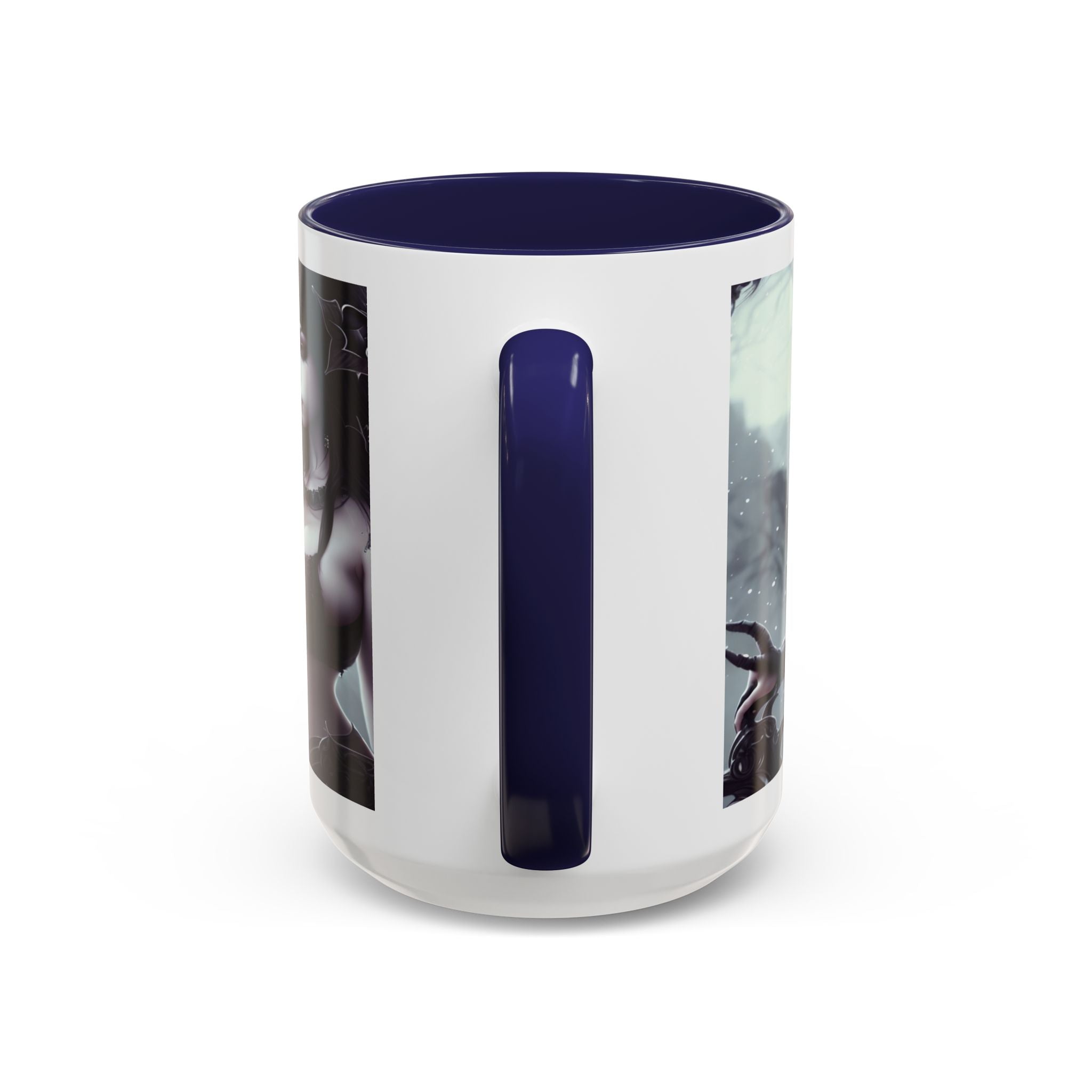 sexy busty woman Gothic Fantasy Coffee Mug – 11oz & 15oz Sculpted Design horror art