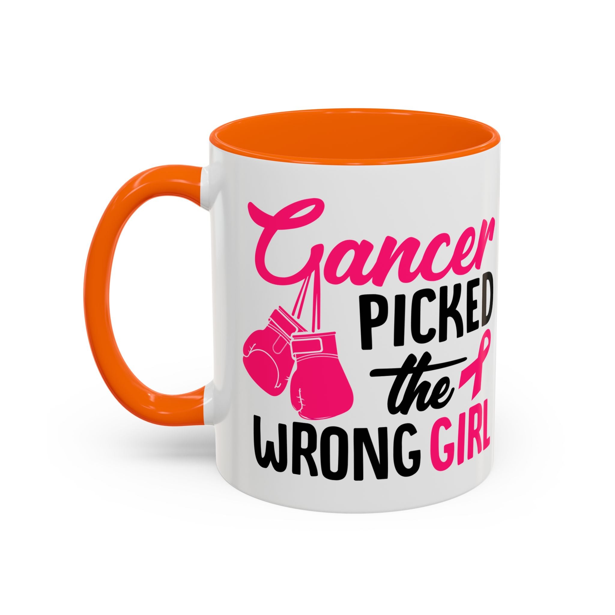 Empowering Cancer Warrior Mug, Coffee Cup for Fighters, Supportive Gift for Cancer Survivors, Inspiration for Awareness Events, [...]