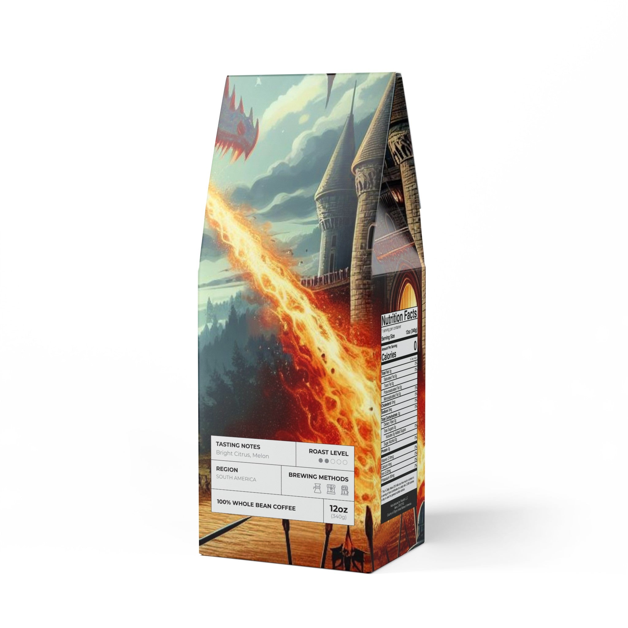dragon fire Colombia Single Origin Coffee (Light-Medium Roast) by mrdragonsfire