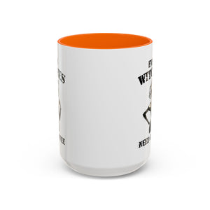 Witchy Coffee Mug - Even Witches Need Coffee, Spooky Gift, Halloween Decor, Witch Lover's Mug, Unique Coffee Cup